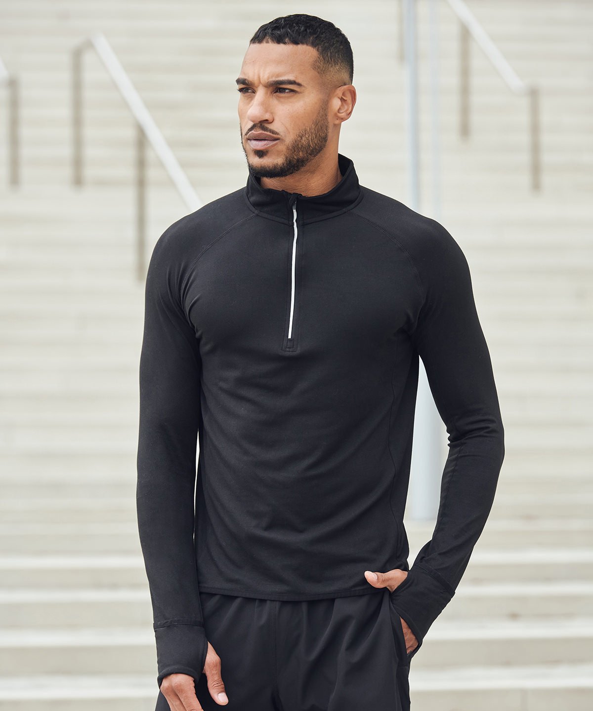 Long-Sleeved ¼ Zip Top - TL562