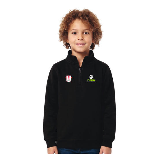 Kids 1/4 Zip Tracksuit Top - LV875