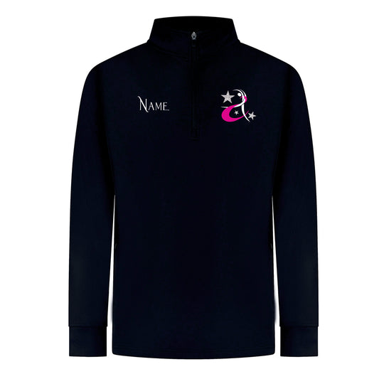 Kids 1/4 Zip Tracksuit Top - LV875