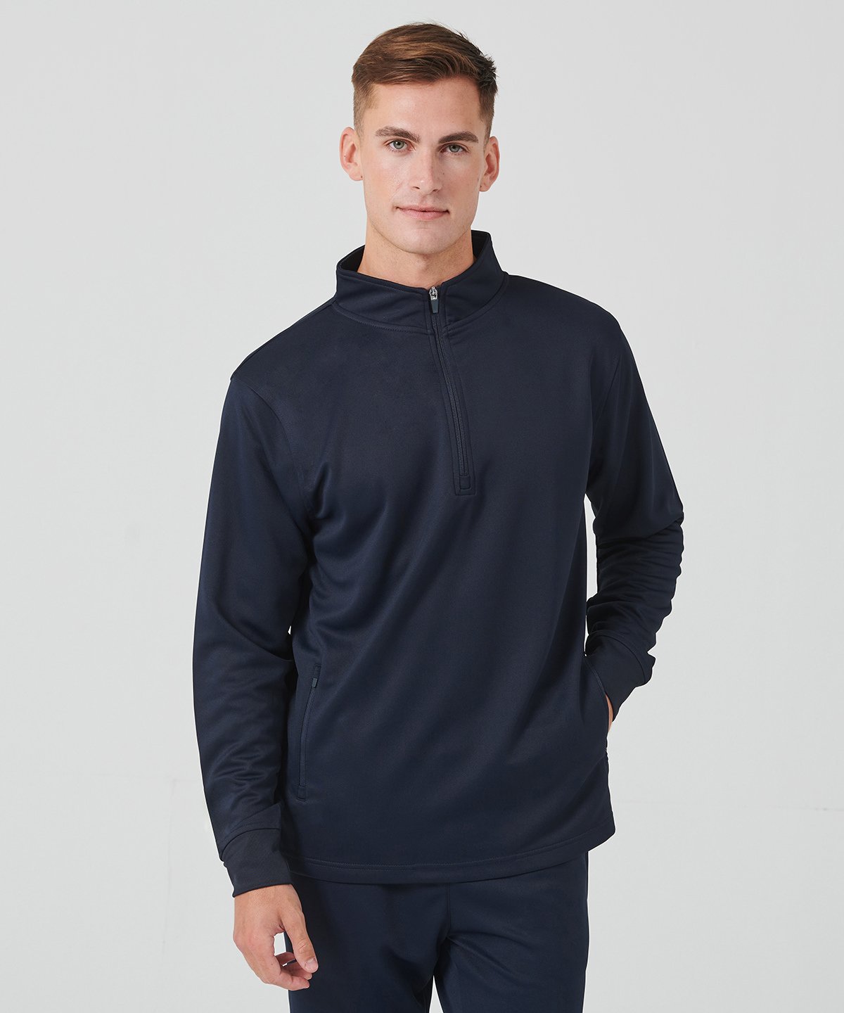 Adult 1/4 Zip Track Top - LV874