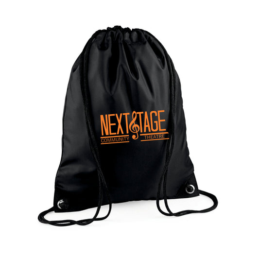 Drawstring Bag - Black BG010