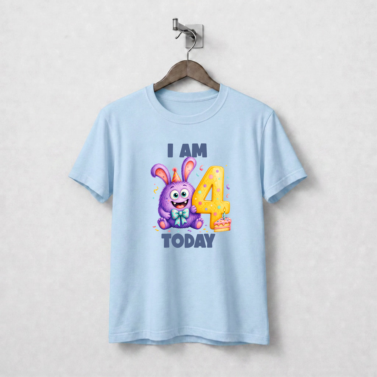 Personalised Monster Birthday Tee Shirt